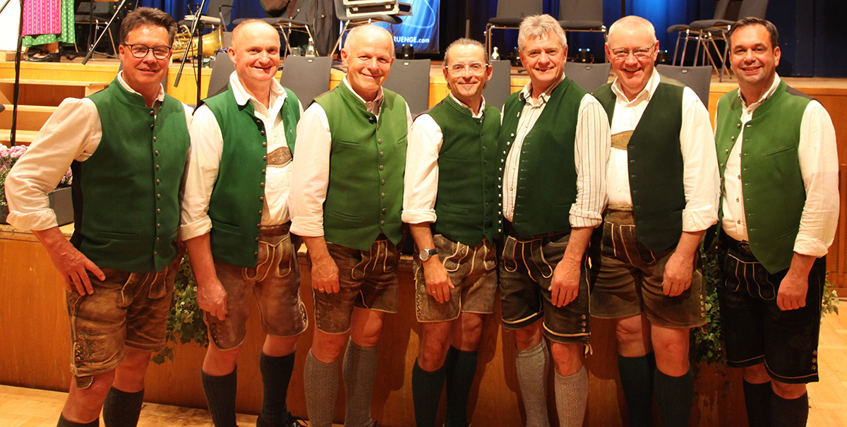 Gruppenfoto von der Sterischen Blas